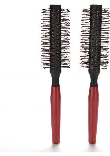 Dıy Kıvırcık Saç Fırçaları Antistatik Plastik Saplı Yuvarlak Fırçalar Saç Tarak Kıvırcık Saç Fırçası Kuaförlük Şekillendirici Araçları (Yurt Dışından) fırsatları