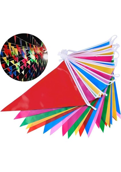 150 Bayraklar Renkli Banner Çelenk Doğum Günü Bunting Flama Bebek Duş Düğün Çelenk Bayrakları Kız Parti Dekorasyon Malzemeleri (Yurt Dışından) fiyatları