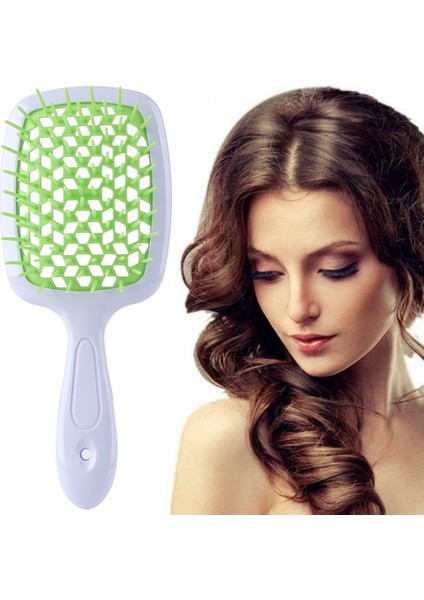 Adet Geniş Diş Hava Yastığı Tarak Kadın Kafa Derisi Masajı Saç Fırçası Kıvırcık Saç Oymak Janeke Tarak Kuaförlük Aracı (Yurt Dışından) fiyatları