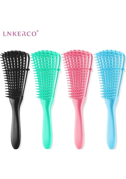 Lnkerco Tarak Saç Fırçası Saç Derisi Masaj Dolaşık Açıcı Saç Fırçası Dolaşık Açıcı Kafa Masajı Kadın Erkek Salon Kuaförlük Şekillendirici Araçları (Yurt Dışından)