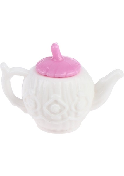 Dollhouse Minyatür Çaydanlık Su Isıtıcısı Kahve Fincanı Tabağı 3 Adet Set Aksesuarları (Yurt Dışından) fırsatları