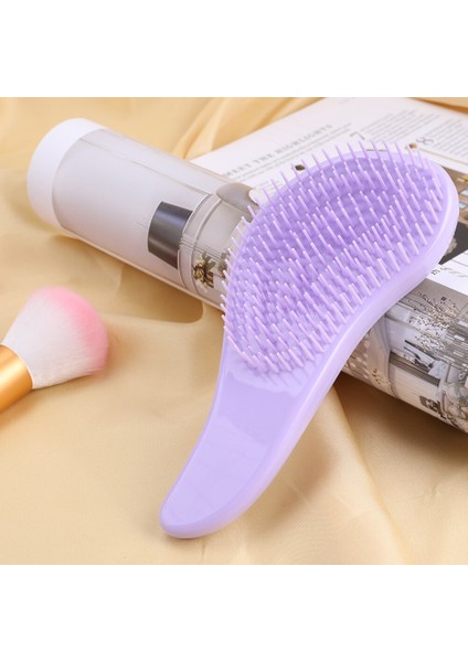 Mini Anti-Statik Kuru Islak Tarak Masaj Saç Fırçası Kıvırmak Düz Masaj Tarak Profesyonel Salon Saç Fırçası Kadınlar Kızlar Için Hediyeler (Yurt Dışından) modelleri