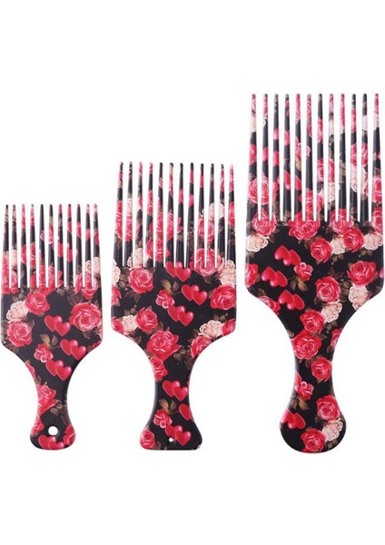 Kadın Plastik Saç Tarak Saç Çatal Masaj Geniş Diş Kıvırmak Tarak Şekillendirici Aracı (Yurt Dışından)