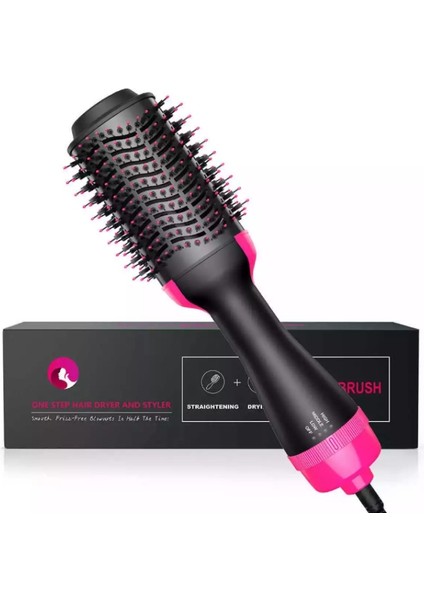 Bir Adım Sıcak Hava Fırçası Ev Saç Kurutma Makinesi Fırçası ve Hacimsel Saç Bigudi Düzleştirici Salon Saç Şekillendirici Araçları (Yurt Dışından) indirimleri