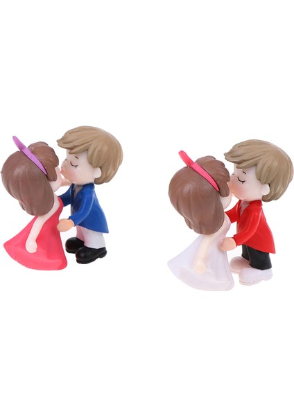 Romantik Çiftler Dıy Minyatür Heykelcik Bahçe Dollhouse Dekor Mikro Manzara (Yurt Dışından) fırsatları