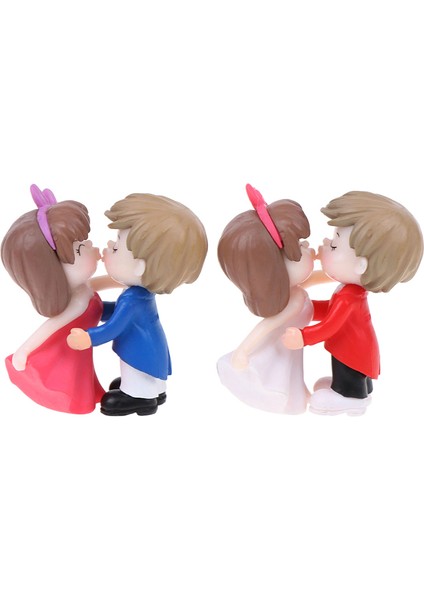 Romantik Çiftler Dıy Minyatür Heykelcik Bahçe Dollhouse Dekor Mikro Manzara (Yurt Dışından) indirimleri