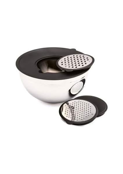 Metrashop Globe 9 Parça Rendeli Karıştırma & Saklama Kabı Seti