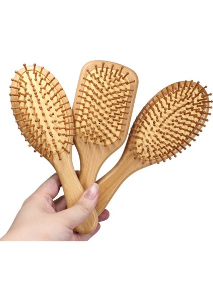 Phyllostachys Pubescens Hava Yastığı Tarak Saç Derisi Masaj Sağlık Hava Yastığı Tarak Ev Günlük Kullanım Için Düz Saç Büyük Tahta Tarak (Yurt Dışından) modelleri