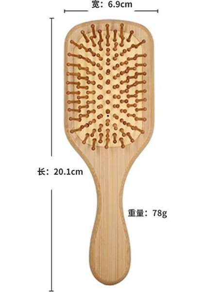 Phyllostachys Pubescens Hava Yastığı Tarak Saç Derisi Masaj Sağlık Hava Yastığı Tarak Ev Günlük Kullanım Için Düz Saç Büyük Tahta Tarak (Yurt Dışından) fırsatları