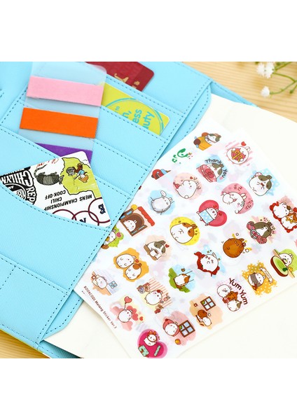 Sayfa Sevimli Tavşan Komik Çıkartmalar Çocuklar Dizüstü Dizüstü Etiket Küçük Hayvan Telefon Etiketleri Bagaj Kaykay Günlüğü Çıkartmalar (Yurt Dışından) fırsatları