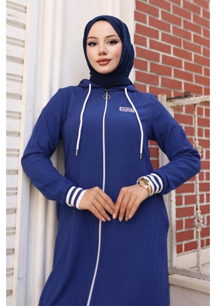 Fermuarlı Ribanalı Takım Indigo 10405 fiyatları