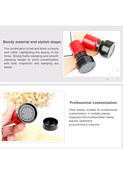 Mürekkep Damgası Eğitici Kolay Temizlenen Hızlı Kuru Kendinden Mürekkepli Öğretmen Saat Damgası Öğrenci Için (Yurt Dışından) fırsatları