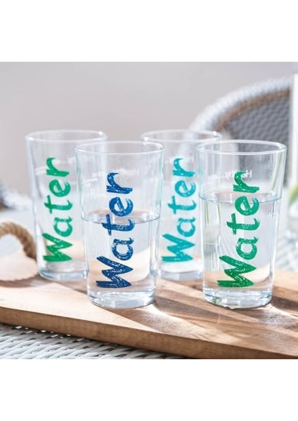 Concept Water Bardak 570 ml 2'li Set Mavi & Turkuaz