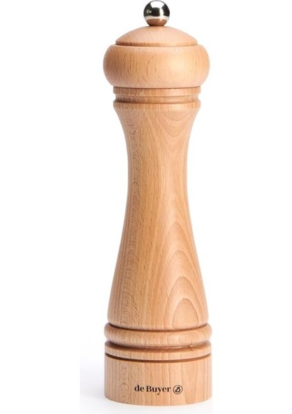 C047.210101 Mühle Kräuterkarussel Holz Natur 5,5 x 5,5 x 21 cm