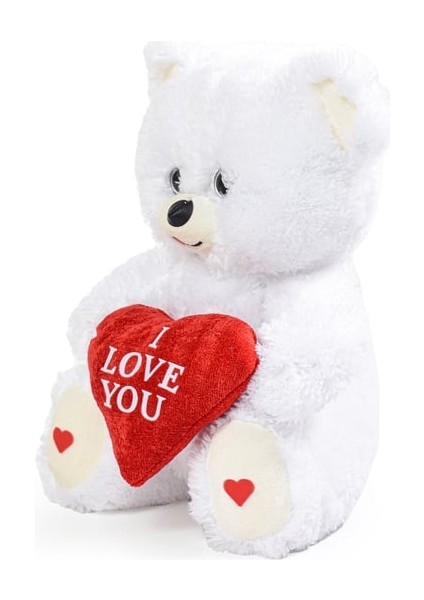 Özel Premium Kutu Içerisinde Sevgiliye Özel Kalpli (I Love You) Yazılı Sevimli Peluş fiyatları