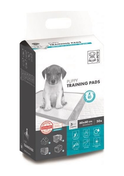 Yavru Köpek Çiş Eğitim Pedi 60X60Cm 50Lı
