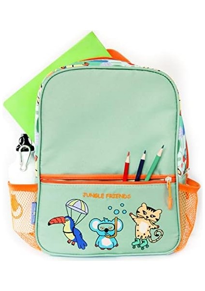 Moo Soft Cuddles Çocuk Sırt Çantası Jungle Friends