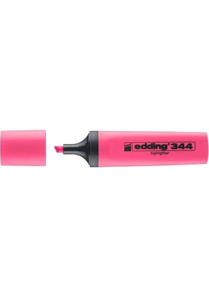 344 Fosforlu Kalem - Pembe - 1 Fosforlu Kalem - 2-5 mm Kesik Ucu