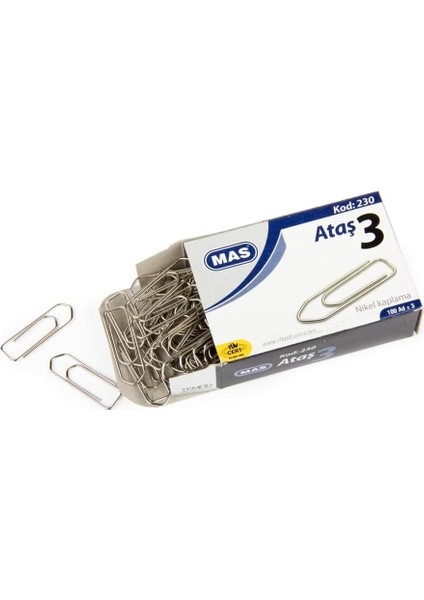 Ataş 100 Adet No:3 230