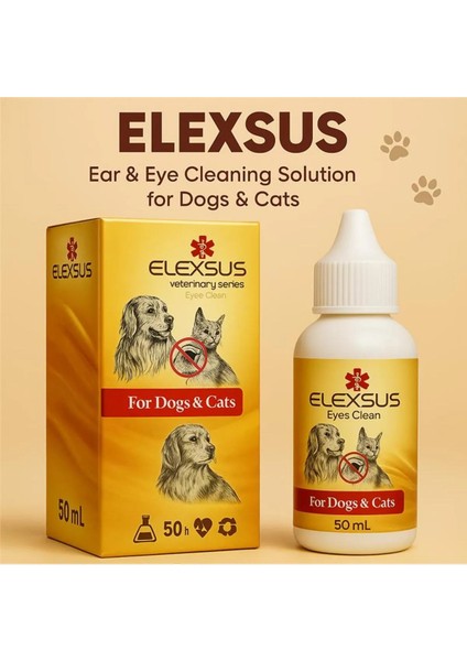 Eyes Clean Kedi Köpek Göz Temizleme Solisyonu 50ML