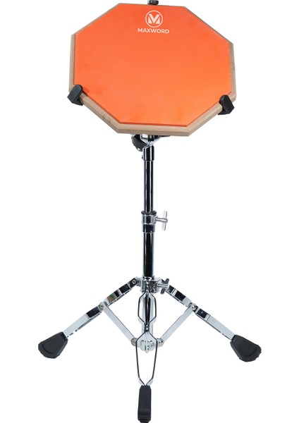 DD-239OR Pro Bateri Davul Çalışma Pedi Seti Drum Practice Pad Full Set