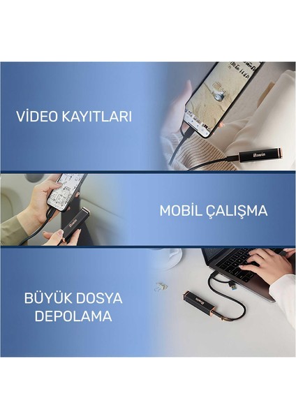 PD2000 1tb 1800/2050MB/S GEN2X2 Type-C Taşınabilir SSD