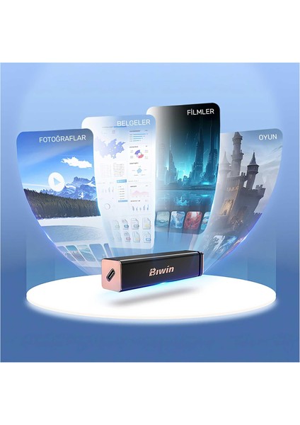 PD2000 1tb 1800/2050MB/S GEN2X2 Type-C Taşınabilir SSD