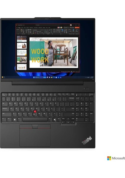 Thinkpad E16 Gen 2 Ultra 5 125U 21MA003MTX-066 24GB 2tb Intel Graphics Windows 11 Pro 16" Wuxga Taşınabilir Bilgisayar