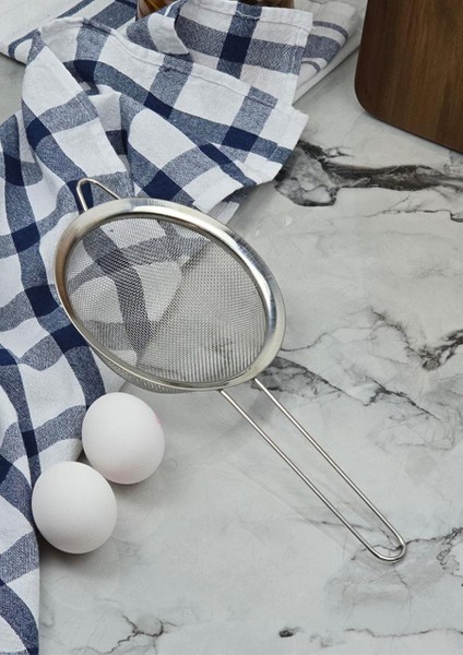 Paslanmaz Mutfak Süzgeç Seti - 3lü Sebze Makarna Süzgeci Takımı - 3 Parça, Küçük Boy modelleri