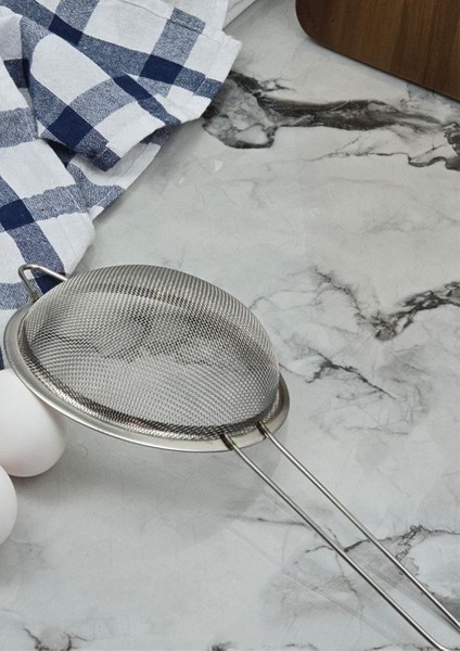 Paslanmaz Mutfak Süzgeç Seti - 3lü Sebze Makarna Süzgeci Takımı - 3 Parça, Küçük Boy fırsatları