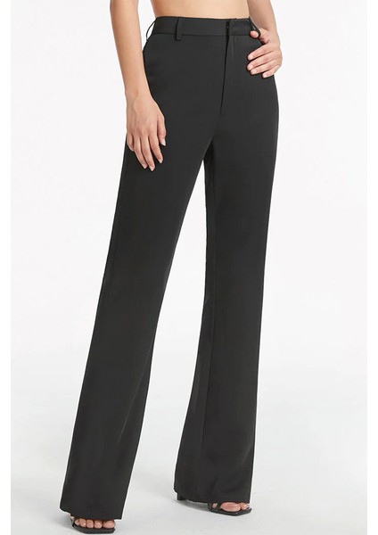 Kadın Ispanyol Paça Basic Pantolon modelleri