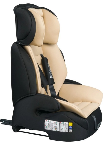 Force Isofixli Bebek Çocuk Oto Koltuk 9-36 kg Bej fiyatları