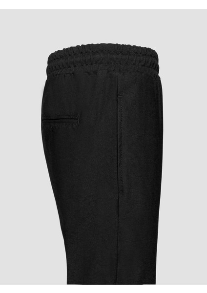 Paçası Ribanlı Beli Lastikli Jogger Erkek Pantolon