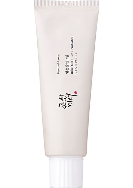 Relief Sun: Rice + Probiotics SPF50+ - Pirinç ve Probiyotik Içeren Güneş Kremi 50 ml