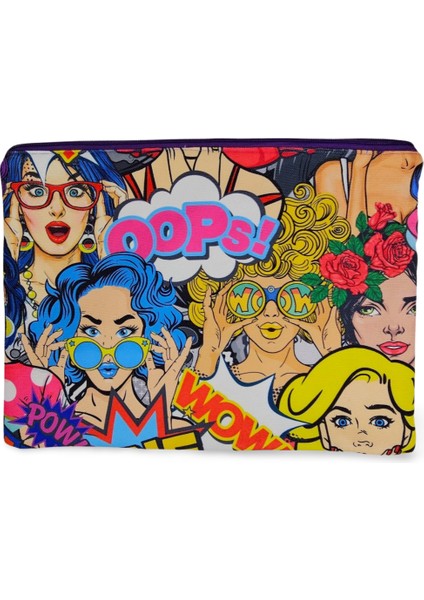 Pop-Art Laptop Çantası