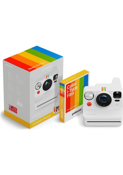 Now+ Gen 3 Beyaz + Color Film Bundle (8 Film)