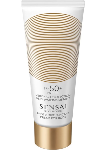 Silky Bronze Anti-Aging Suncare Protective Cream For Body SPF50+ - Güneş Kremi 150 ml