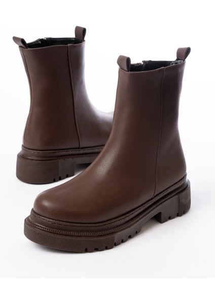 Kahverengi Luna Fermuarlı Günlük Kadın Bot fırsatları