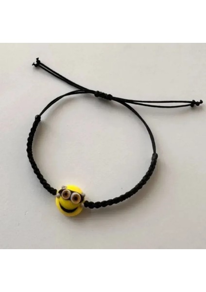 3021 Minions Murona Cam Tasarım Makrome Bileklik fiyatları