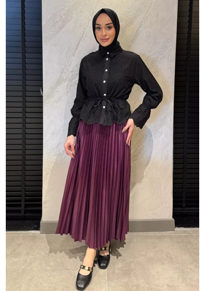 Kadın Piliseli Tesettür Etek P-00016063