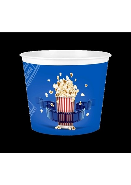 Popcorn Mısır Kovası Dekoratif - Dev Boy