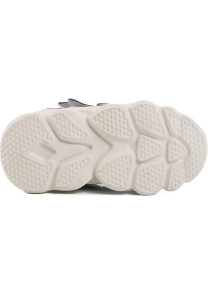 Gri Cırtlı Işıklı Hafif Unisex Çocuk Spor Ayakkabı Cayt B indirimleri