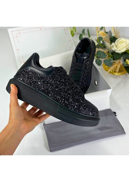 Deri Günlük Casual Kadın Ayakkabı Mcqueen Ithal Malzeme