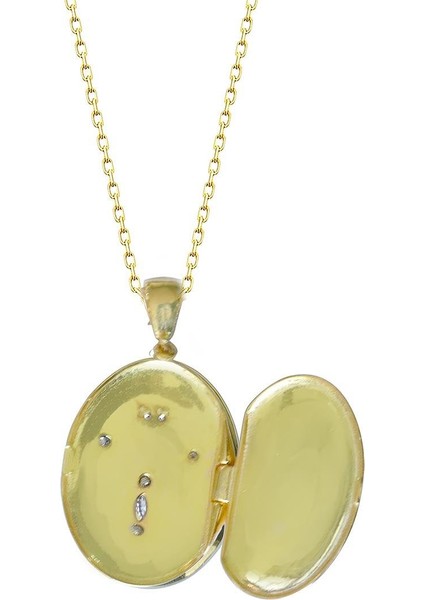 Anka Kuşu Gold Gümüş Kolye indirimleri