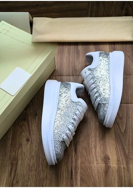 Deri Günlük Casual Kadın Ayakkabı Mcqueen Ithal Malzeme