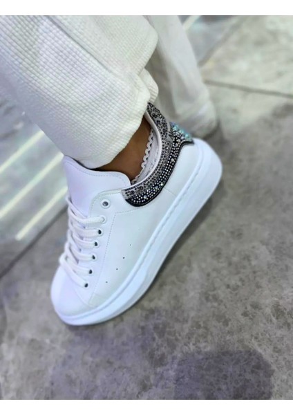 Deri Günlük Casual Kadın Ayakkabı Mcqueen Ithal Malzeme modelleri