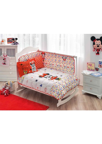 Disney Minnie Sketc Pamuk Lisanslı Uyku Seti