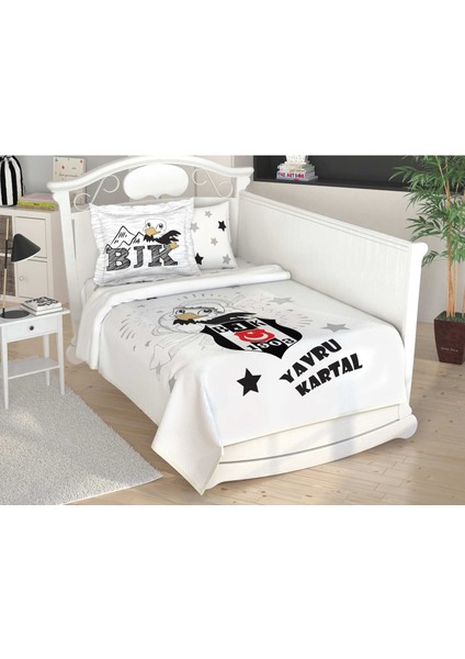 Beşiktaş Yıldız Baby Pamuk Lisanslı Pike Takımı