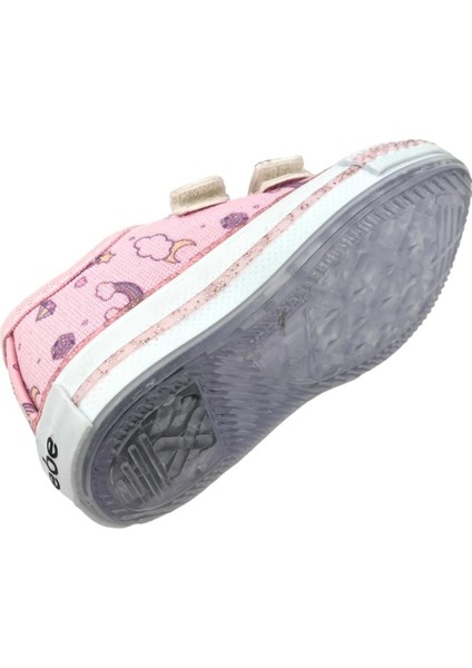 NUBEBE-8426 Işıklı Kız Çocuk Keten Ayakkabı fırsatları