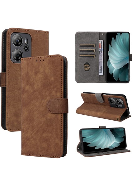 Blackview Oscal Tiger 13 Rfıd Engellemeli Kredi Kartı Tutuculu Cüzdan Telefon Kılıfı, Pu Deri Flip Folio Kılıf Cüzdan Kickstand Koruyucu Kılıf Blackview Oscal Tiger 13 (Yurt Dışından) fiyatları